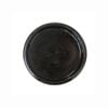 Northcote Pottery Black Primo Round Saucer - 300mm