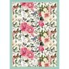 Floral Garden Decorative 50x70cm Printed Mint Kitchen Cooking Tea Towel Cloth