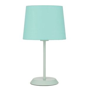 Telbix Jaxon Contemporary Table Desk Lamp Light Metal Fabric Green