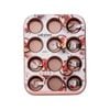 Wiltshire Rose Gold Non Stick 12 Cup Muffin Pan