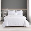 Renee Taylor Atlantis Jacquard Euro Pillowcase Square Pillow Cover 65cm White