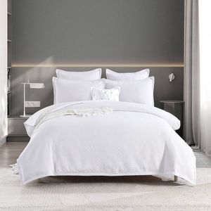 Renee Taylor Atlantis Jacquard Euro Pillowcase Square Pillow Cover 65cm White