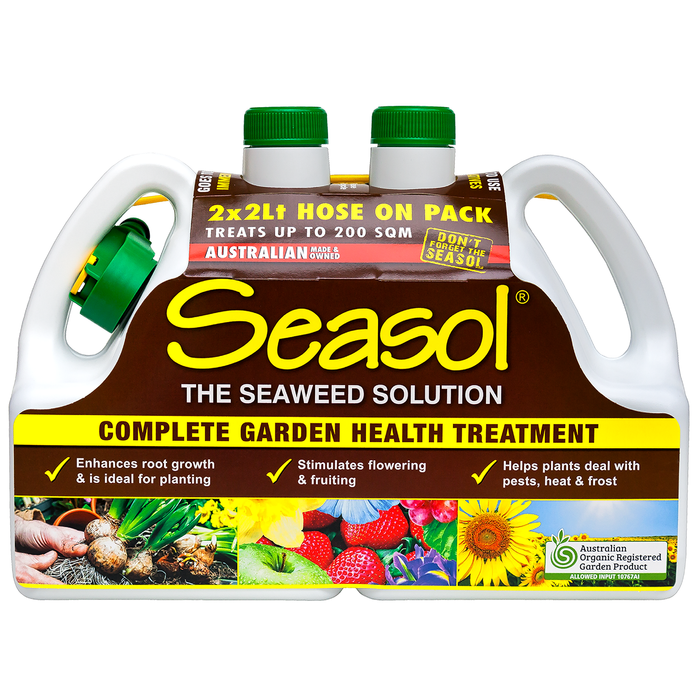 Seasol 2 x 2L Hose On - Twin Pack