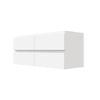 Stein 1200 x 450 x 500mm White Select Wall Hung Handleless Vanity - Cabinet Only