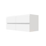 Stein 1200 x 450 x 500mm White Select Wall Hung Handleless Vanity - Cabinet Only