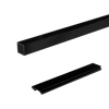 Peak Aluminium Balustrade 1800mm Black Standard Stair Baluster and Spacer Kit