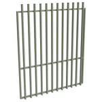 ProtectorAl 1201-1500W x 1800H Pale Eucalypt Aluminium Batten Garden Gate