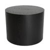 Sk Designer Living | Woody Round Wood Side Table - Black