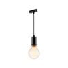 Mercator OLEN E27 Globe Pendant Track Light - Black Finish