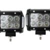 Elinz 2x 18W 4 inch LED Work Light Bar Driving Flood Lamp 4WD Offroad Truck UTE