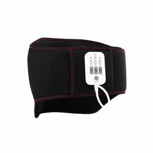 Livemor Back Massager For Sciatica Relief, Airbag Traction And Heat Lumbar Support Belt, 124cm