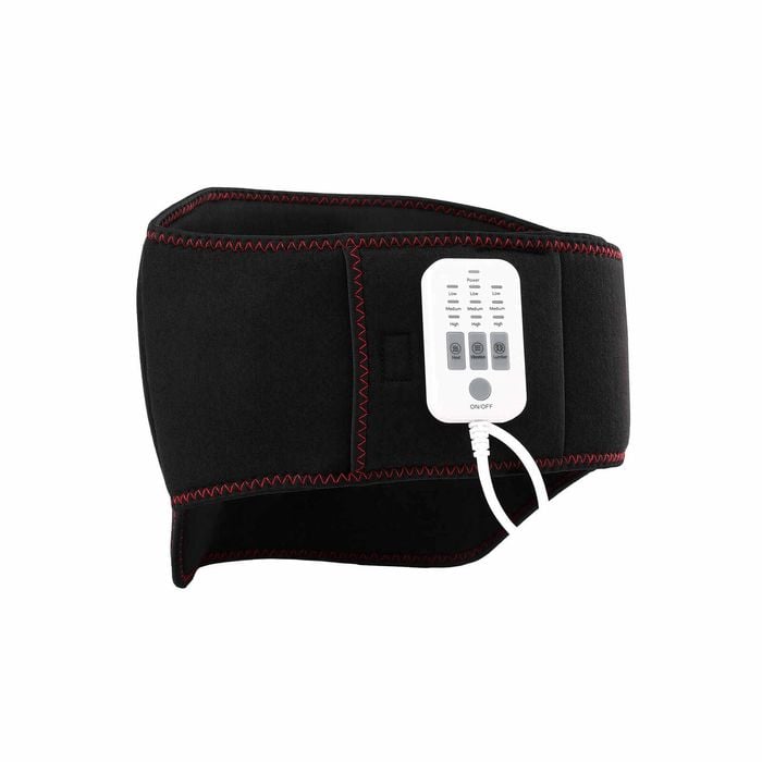 Livemor Back Massager For Sciatica Relief, Airbag Traction And Heat Lumbar Support Belt, 124cm