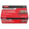 Delfast 65 x 2.87mm D-Head Ring Galvanised Nails - 1000 Pack