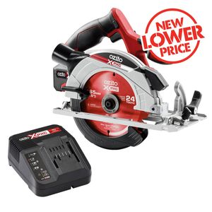 Ozito PXC 18V Cordless Circular Saw Kit PCSK-1640