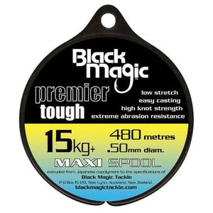 Black Magic Premier Tough Monofilament Fishing Line 15kg+ (600m)