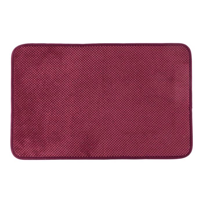 Myhouse Foam Bath Mat - Wine
