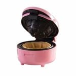 TODO 750W Pink Waffle Bowl Maker Non stick