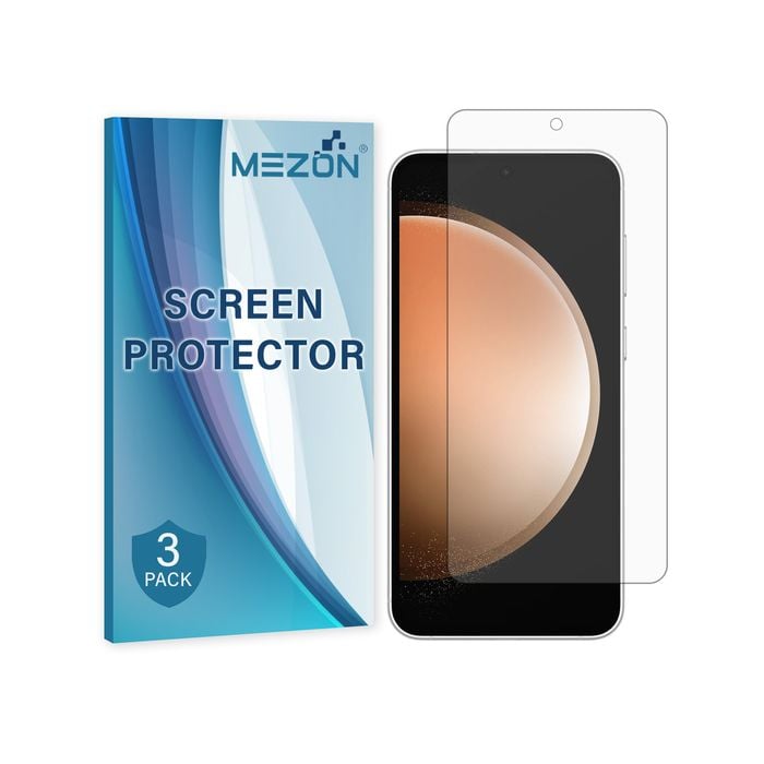 3 Pack MEZON Samsung Galaxy S23 FE (6.4") Anti-Glare Matte Film Screen Protectors