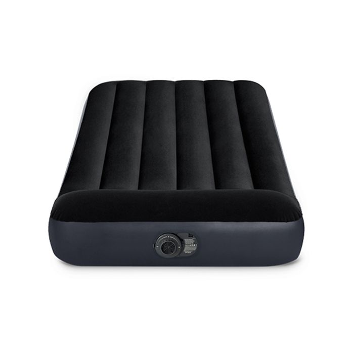 Intex Twin Pillow Rest Classic Single Airbed w/ Fiber-Tech Bip 99x191x25cm