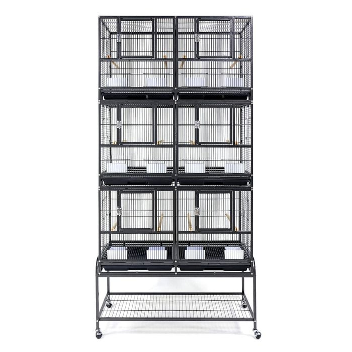 Flyline V2 Triple Double Breeding Bird Cage