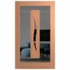 Hume 2040 x 1200 x 40mm External Door SPM Illusion Grey Tint Glass IL26