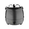 Apuro Graphite Grey Soup Kettle 10ltr - Soup Kettles (g107-a)