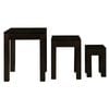 Centrum Furniture Amsterdam Nesting Table - Set of 3 - Chocolate