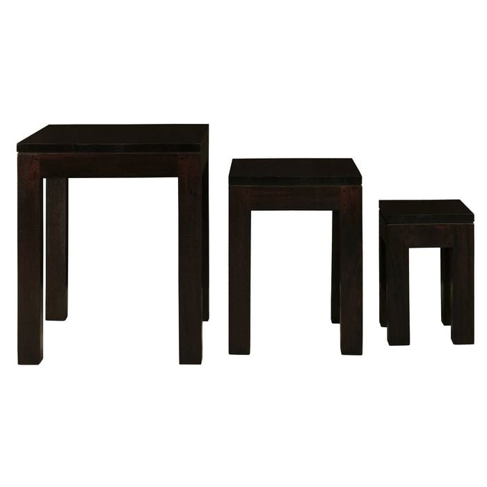 Centrum Furniture Amsterdam Nesting Table - Set of 3 - Chocolate
