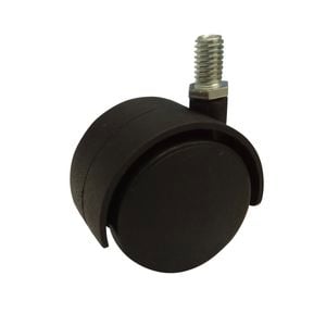 Move It 50mm 3/8" Threaded Hooded Furniture Castor - 2 Pack