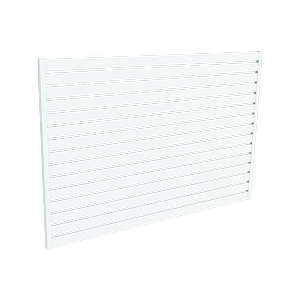 ProtectorAl Up to 1800W x Up to 1200H Pearl White Aluminium Slat Screen Kit