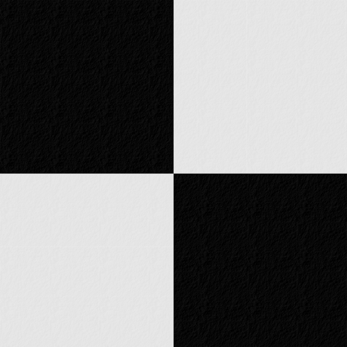 Smart Home Products Heritage 305 x 305mm x 1.2mm Black And White Checker Vinyl Tile - 1.86m² Per Pack