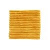 SOGA 50cm Golden Corduroy Square Cushion