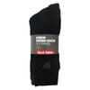 Hard Yakka Size 7-12 Black Crew Work Socks - 5 Pack
