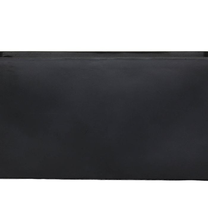 Northcote Pottery Black Emmerson Trough - 1000mm
