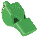 Fox 40 Classic 3 Chamber Whistle Soccer Football Netball Sports Basketball  Green