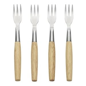 4pc Ecology 15cm Alto Tapas Forks Set Cutlery Tableware Utensil