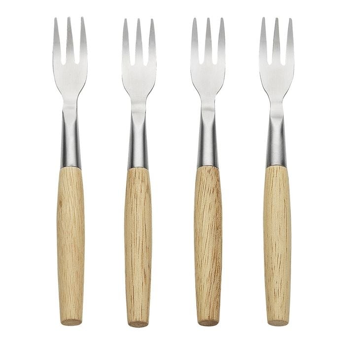 4pc Ecology 15cm Alto Tapas Forks Set Cutlery Tableware Utensil
