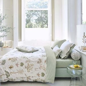 Pip Studio King White Giardini di Frutta White Cotton Quilt Cover Set