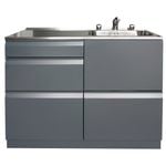Dissco Laundry Centre 1120x560mm Right Hand Tub Grey