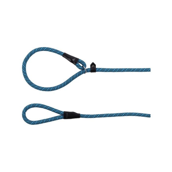 Flamingo 165 x 1.2cm Blue Sem Dog Anti-Pull Leash