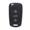 TKW 3 Button Remote Flip Key Housing to suit Kia Cerato, Koup, Rio, Sorento, Sportage, Soul - Various Year Models