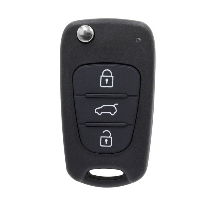 TKW 3 Button Remote Flip Key Housing to suit Kia Cerato, Koup, Rio, Sorento, Sportage, Soul - Various Year Models