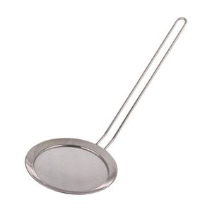 Appetito Stainless Steel Fine Mesh Skimmer Kitchen Cooking Utensil 12.5cm