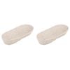 2x Ladelle Whitehaven Woven Oval Bread Basket Holder Handmade Home/Kitchenware