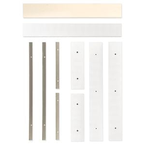 Kaboodle 600mm Antique White Oven Tower Pack