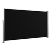 Elora Side Awning 2x3m Black Retractable Sun Shade Outdoor Blinds Partition