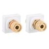 Deta Speaker Pair Wallplate Inserts