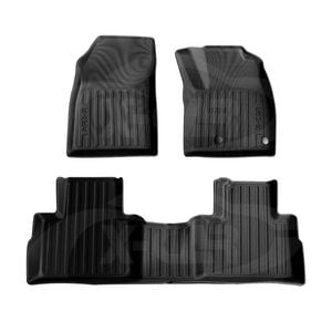 3D All-Weather TPE Floor Mats for Mitsubishi Outlander 2021-Onwards Customized Floor Liners Full Set