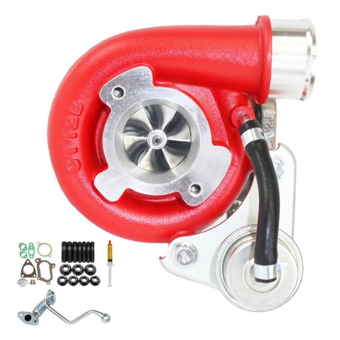 Gen1 High Flow Turbo Charger With Genuine Oil Feed Pipe For Toyota Land Cruiser 1kz-te 3.0l Ct12b