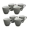 2x 4pc Coffee Culture Reactive 355ml Ceramic Hot/Cold Drink Coffee & Tea Mug
